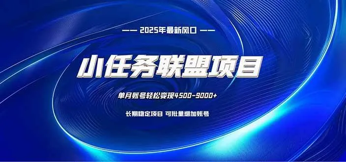 小任务联盟项目:一台电脑每天只需10分钟,轻松简单稳定-可燃