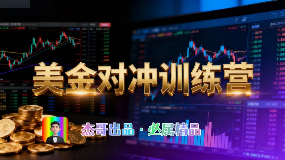 美金对冲日盈利100+美刀，长期稳定，小白也可以轻松上手，稳赚不赔【杰哥解密版】-可燃