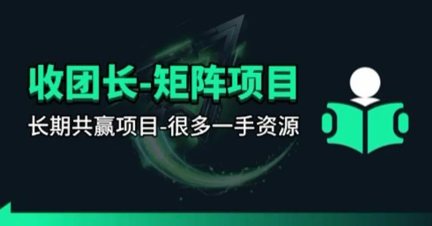 【团长合作】视频矩阵项目_招发手矩阵+剪辑师，共赢项目-可燃