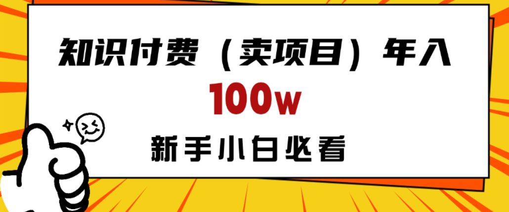 做项目真的不如“卖项目”来的更快更直接，想想你真正需要的是什么？不是为了做项目，而是为了赚钱！-可燃